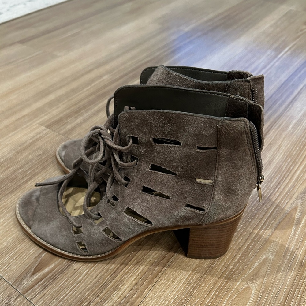 Vince Camuto suede heels